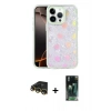MARSİLYAN™- iPhone 14 Pro Max Kılıf Odak Prime - Siyah 360 Mat Full Body Arka Koruyucu + Raze Metal Kamera Lens - GD