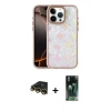 MARSİLYAN™- iPhone 14 Pro Max Kılıf Odak Prime - Siyah 360 Mat Full Body Arka Koruyucu + Raze Metal Kamera Lens - GD