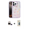 MARSİLYAN™- iPhone 14 Pro Max Kılıf Odak Prime - Siyah 6D Mat Seramik Hayalet Nano Ekran Koruyucu + Bilvis Titan Kamera Lens - DNMR