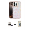 MARSİLYAN™- iPhone 14 Pro Max Kılıf Odak Prime - Siyah 6D Mat Seramik Hayalet Nano Ekran Koruyucu + Bilvis Titan Kamera Lens - DNMR