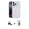 MARSİLYAN™- iPhone 14 Pro Max Kılıf Odak Prime - Siyah 6D Mat Seramik Hayalet Nano Ekran Koruyucu + Bilvis Titan Kamera Lens - GD