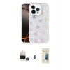 MARSİLYAN™- iPhone 14 Pro Max Kılıf Odak Prime - Siyah 6D Mat Seramik Hayalet Nano Ekran Koruyucu + Bilvis Titan Kamera Lens - GD