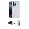 MARSİLYAN™- iPhone 14 Pro Max Kılıf Odak Prime - Siyah 6D Mat Seramik Hayalet Nano Ekran Koruyucu + Raze Metal Kamera Lens - GS