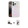 MARSİLYAN™- iPhone 14 Pro Max Kılıf Odak Prime - Siyah Bilvis 3D Mat Cam Ekran Koruyucu + Bilvis Titan Kamera Lens - GS