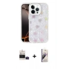 MARSİLYAN™- iPhone 14 Pro Max Kılıf Odak Prime - Siyah Bilvis 3D Mat Cam Ekran Koruyucu + Bilvis Titan Kamera Lens - SH