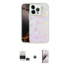 MARSİLYAN™- iPhone 14 Pro Max Kılıf Odak Prime - Siyah Bilvis 3D Mat Cam Ekran Koruyucu + Bilvis Titan Kamera Lens - GD