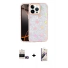 MARSİLYAN™- iPhone 14 Pro Max Kılıf Odak Prime - Siyah Bilvis 3D Mat Cam Ekran Koruyucu + Bilvis Titan Kamera Lens - GD