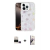 MARSİLYAN™- iPhone 14 Pro Max Kılıf Odak Prime - Siyah Bilvis 3D Mat Cam Ekran Koruyucu + Bilvis Titan Kamera Lens - GD