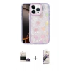 MARSİLYAN™- iPhone 14 Pro Max Kılıf Odak Prime - Siyah Bilvis 3D Mat Cam Ekran Koruyucu + Bilvis Titan Kamera Lens - GD