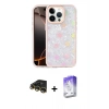 MARSİLYAN™- iPhone 14 Pro Max Kılıf Odak Prime - Siyah Bilvis 5in1 3D Magic Cam Ekran Koruyucu + Raze Metal Kamera Lens - GD