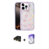 MARSİLYAN™- iPhone 14 Pro Max Kılıf Odak Prime - Siyah Bilvis 5in1 3D Magic Cam Ekran Koruyucu + Raze Metal Kamera Lens - GD