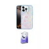 MARSİLYAN™- iPhone 14 Pro Max Kılıf Odak Prime - Siyah Bilvis 5in1 5D Magic Hayalet Cam Ekran Koruyucu