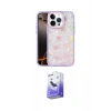 MARSİLYAN™- iPhone 14 Pro Max Kılıf Odak Prime - Siyah Bilvis 5in1 5D Magic Hayalet Cam Ekran Koruyucu