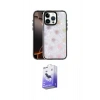 MARSİLYAN™- iPhone 14 Pro Max Kılıf Odak Prime - Siyah Bilvis 5in1 5D Magic Hayalet Cam Ekran Koruyucu