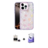 MARSİLYAN™- iPhone 14 Pro Max Kılıf Odak Prime - Siyah Bilvis 5in1 5D Magic Hayalet Cam Ekran Koruyucu + Gold Bilvis Titan Kamera Lens