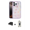 MARSİLYAN™- iPhone 14 Pro Max Kılıf Odak Prime - Siyah Bilvis Hayalet Cam Ekran Koruyucu + Raze Metal Kamera Lens - GS