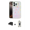 MARSİLYAN™- iPhone 14 Pro Max Kılıf Odak Prime - Siyah Bilvis Hayalet Cam Ekran Koruyucu + Raze Metal Kamera Lens - GS