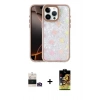MARSİLYAN™- iPhone 14 Pro Max Kılıf Odak Prime - Siyah Buffer Cam Ekran Koruyucu + Bilvis Titan Kamera Lens - GD
