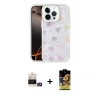 MARSİLYAN™- iPhone 14 Pro Max Kılıf Odak Prime - Siyah Buffer Cam Ekran Koruyucu + Bilvis Titan Kamera Lens - GD