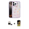MARSİLYAN™- iPhone 14 Pro Max Kılıf Odak Prime - Siyah Buffer Cam Ekran Koruyucu + Bilvis Titan Kamera Lens - GD