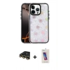MARSİLYAN™- iPhone 14 Pro Max Kılıf Odak Prime - Siyah Joko 5D Cam + Raze Metal Kamera Lens - GD