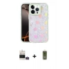 MARSİLYAN™- iPhone 14 Pro Max Kılıf Odak Prime - Siyah Joko Magic 5D Hayalet Cam + Bilvis Titan Kamera Lens - GD