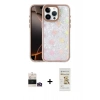 MARSİLYAN™- iPhone 14 Pro Max Kılıf Odak Prime - Siyah Mat Seramik Nano Ekran Koruyucu + Bilvis Titan Kamera Lens - GD