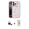 MARSİLYAN™- iPhone 14 Pro Max Kılıf Odak Prime - Siyah Mat Seramik Nano Ekran Koruyucu + Bilvis Titan Kamera Lens - GD