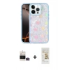 MARSİLYAN™- iPhone 14 Pro Max Kılıf Odak Prime - Siyah Mat Seramik Nano Ekran Koruyucu + Bilvis Titan Kamera Lens - GD