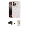 MARSİLYAN™- iPhone 14 Pro Max Kılıf Odak Prime - Siyah Mat Seramik Nano Ekran Koruyucu + Raze Metal Kamera Lens - GD