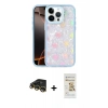 MARSİLYAN™- iPhone 14 Pro Max Kılıf Odak Prime - Siyah Mat Seramik Nano Ekran Koruyucu + Raze Metal Kamera Lens - GD