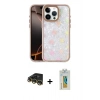 MARSİLYAN™- iPhone 14 Pro Max Kılıf Odak Prime - Siyah Polymer Nano Ekran Koruyucu + Raze Metal Kamera Lens - GD