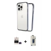 MARSİLYAN™- iPhone 14 Pro Max Kılıf Pusula Asil Koleksiyonu - Siyah Bilvis Hayalet Cam Ekran Koruyucu + Bilvis Titan Kamera Lens - DNMR