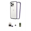 MARSİLYAN™- iPhone 14 Pro Max Kılıf Pusula Asil Koleksiyonu - Siyah Joko Magic 5D Hayalet Cam + Bilvis Titan Kamera Lens - GS