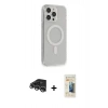 MARSİLYAN™- iPhone 14 Pro Max Kılıf Pusula Çizgi Koleksiyonu - Siyah 6D Mat Seramik Hayalet Nano Ekran Koruyucu + Raze Metal Kamera Lens - GS