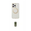 MARSİLYAN™- iPhone 14 Pro Max Kılıf Pusula Form - Siyah Joko Magic 5D Hayalet Cam