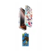 MARSİLYAN™- iPhone 14 Pro Max Kılıf Siluet Doku - Siyah 18D Cam Ekran Koruyucu