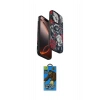 MARSİLYAN™- iPhone 14 Pro Max Kılıf Siluet Doku - Siyah 18D Cam Ekran Koruyucu
