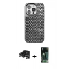 MARSİLYAN™- iPhone 14 Pro Max Kılıf Siluet Form Serisi - Şeffaf 360 Full Body Arka Koruyucu + Raze Metal Kamera Lens - GS