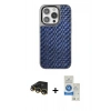 MARSİLYAN™- iPhone 14 Pro Max Kılıf Siluet Form Serisi - Şeffaf Royal Nano Ekran Koruyucu + Raze Metal Kamera Lens - GD
