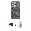 MARSİLYAN™- iPhone 14 Pro Max Kılıf Siluet Form Serisi - Siyah 6D Mat Seramik Hayalet Nano Ekran Koruyucu + Raze Metal Kamera Lens - GD