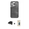 MARSİLYAN™- iPhone 14 Pro Max Kılıf Siluet Form Serisi - Siyah 6D Mat Seramik Hayalet Nano Ekran Koruyucu + Raze Metal Kamera Lens - GS