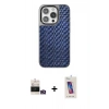 MARSİLYAN™- iPhone 14 Pro Max Kılıf Siluet Form Serisi - Siyah Joko 5D Cam + Bilvis Titan Kamera Lens - GD