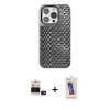 MARSİLYAN™- iPhone 14 Pro Max Kılıf Siluet Form Serisi - Siyah Joko 5D Cam + Bilvis Titan Kamera Lens - DNMR