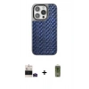 MARSİLYAN™- iPhone 14 Pro Max Kılıf Siluet Form Serisi - Siyah Joko Magic 5D Hayalet Cam + Bilvis Titan Kamera Lens - DNMR