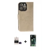 MARSİLYAN™- iPhone 14 Pro Max Kılıf Siluet Işık Serisi - Şeffaf 360 Full Body Arka Koruyucu + Bilvis Titan Kamera Lens - SH