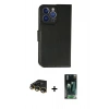 MARSİLYAN™- iPhone 14 Pro Max Kılıf Siluet Işık Serisi - Şeffaf 360 Full Body Arka Koruyucu + Raze Metal Kamera Lens - GD