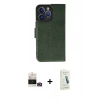 MARSİLYAN™- iPhone 14 Pro Max Kılıf Siluet Işık Serisi - Şeffaf Pasifik Cam Ekran Koruyucu + Bilvis Titan Kamera Lens - GD