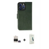 MARSİLYAN™- iPhone 14 Pro Max Kılıf Siluet Işık Serisi - Şeffaf Pasifik Cam Ekran Koruyucu + Bilvis Titan Kamera Lens - GS