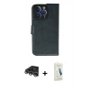MARSİLYAN™- iPhone 14 Pro Max Kılıf Siluet Işık Serisi - Şeffaf Pasifik Cam Ekran Koruyucu + Raze Metal Kamera Lens - GS